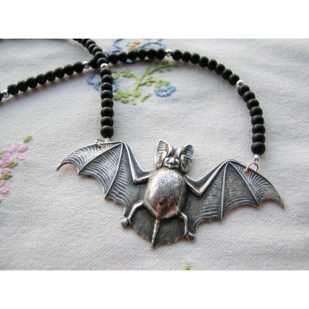 My Friend the Bat - Handmade Necklace